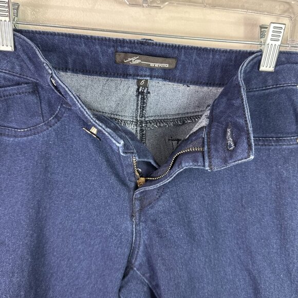 AG Denim Women's 6 Stretch Denim Shorts Blue EUC - Picture 5 of 12